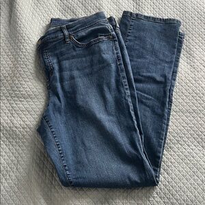 Lauren Ralph Lauren Women's Deep Blue Straight Leg Jeans